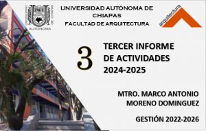 3er Informe de Actividades 2024-2025